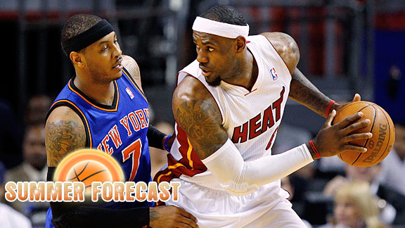 Carmelo Anthony LeBron James