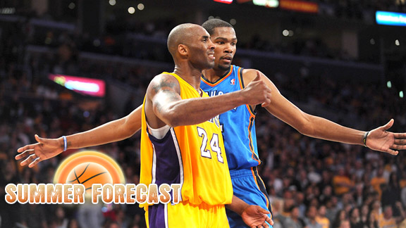 Kobe Bryant and Kevin Durant