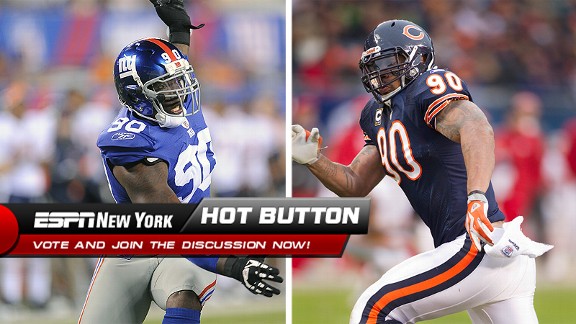 Jason Pierre-Paul and Julius Peppers