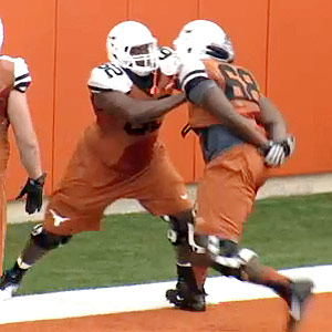 Texas offensive line
