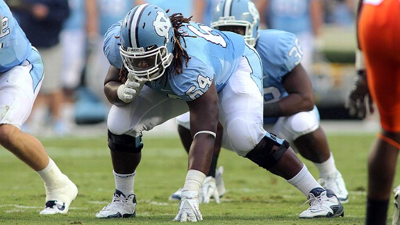 UNC's Jonathan Cooper has emerged as one of the nation's top offensive linemen.