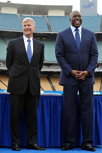 Mark Walter and Magic Johnson