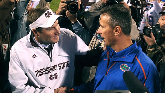 Dan Mullen and Urban Meyer