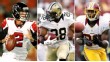 Matt Ryan, Mark Ingram, Pierre Garcon