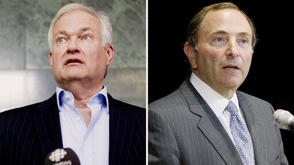Donald Fehr and Gary Bettman
