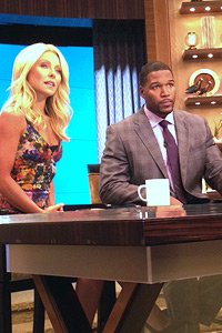 Kelly Ripa and Michael Strahan
