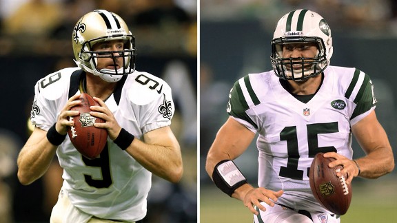 Drew Brees, Tim Tebow