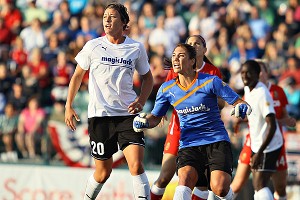 Abby Wambach and Hope Solo