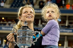 Kim Clijsters and Jada Lynch