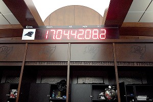 Buccaneers locker room