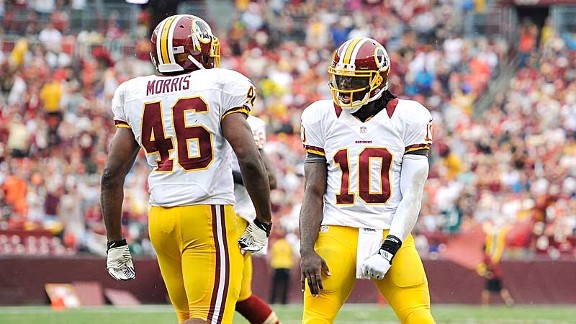 Robert Griffin III and Alfred Morris
