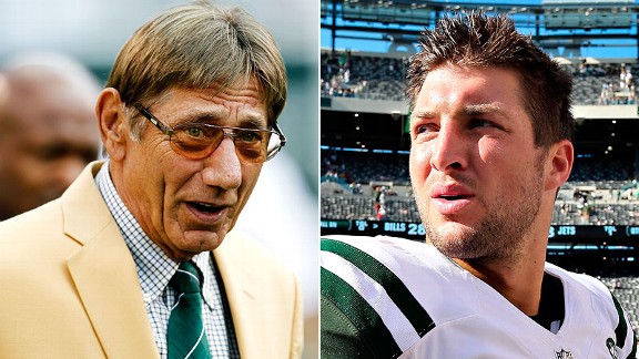 Namath/Tebow