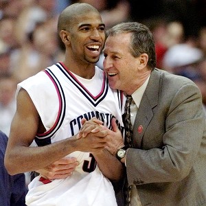 UConn's Richard Hamilton and Jim Calhoun