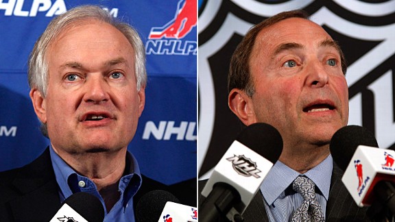 Donald Fehr and Gary Bettman