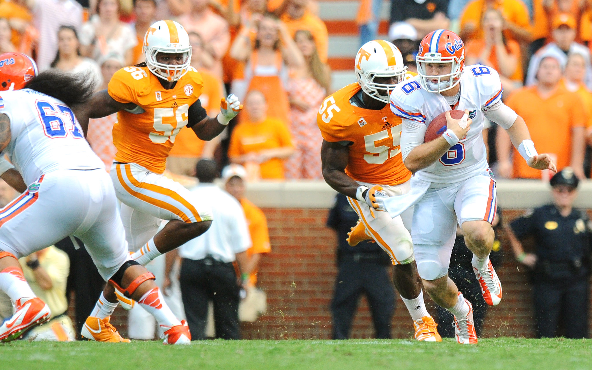 Jeff Driskel Florida vs. Tennessee ESPN