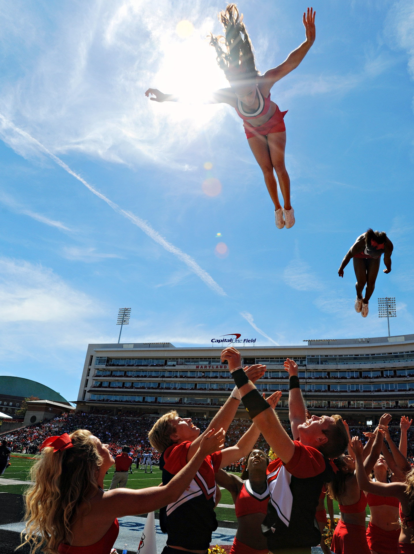 Maryland Cheerleaders Espnw Photos Of The Week September 16 Espnw 0117