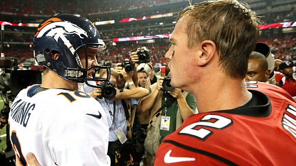 Peyton Manning and Matt Ryan
