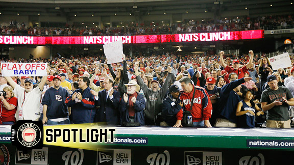 Washington Nationals fans