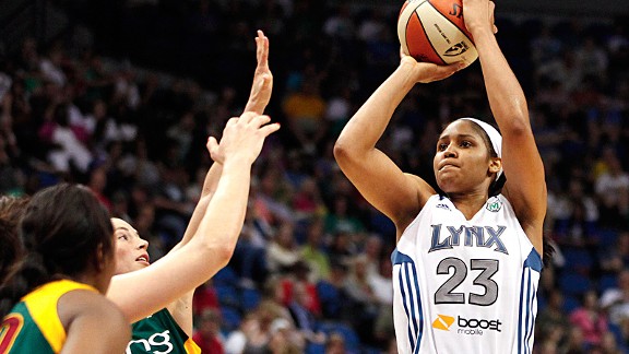Sue Bird and Maya Moore