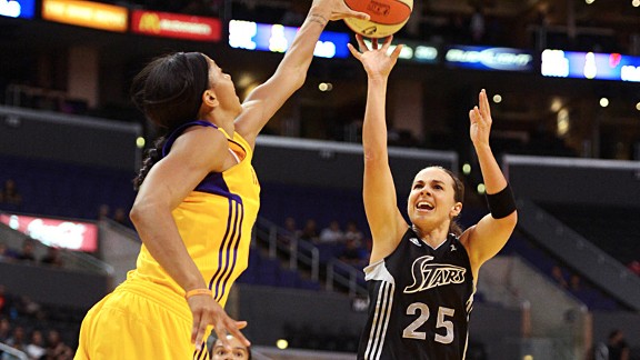 Candace Parker and Becky Hammon