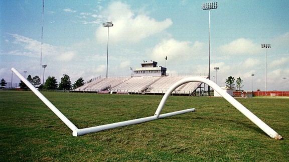 Prairie View goalpost at Blackshear Field