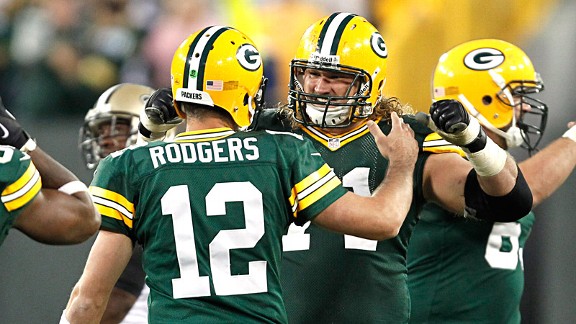 Aaron Rodgers and Josh Sitton