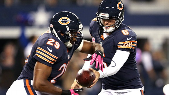 Michael Bush and Jay Cutler