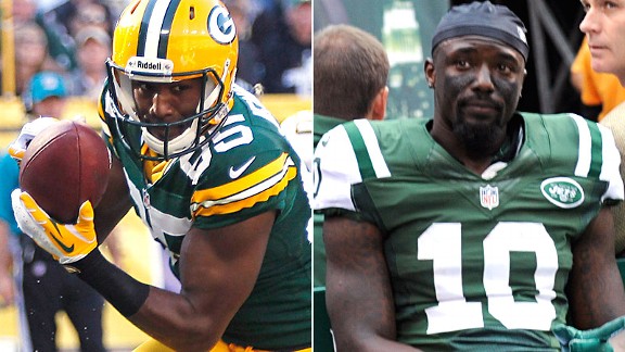 Greg Jennings and Santonio Holmes