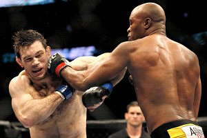 Anderson Silva and Forrest Griffin