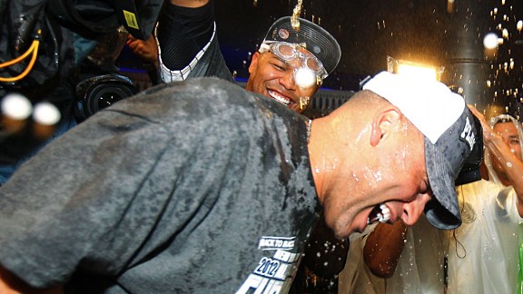 Andruw Jones and Derek Jeter