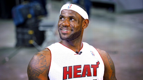 lebron smile