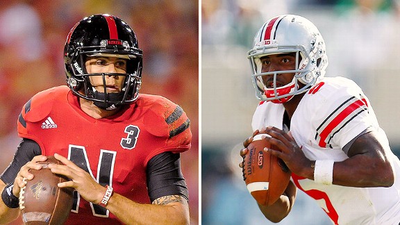 Taylor Martinez and Braxton Miller