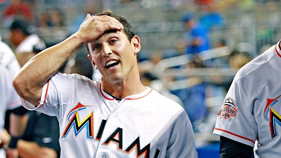 Adam Greenberg after his first at-bat in seven years