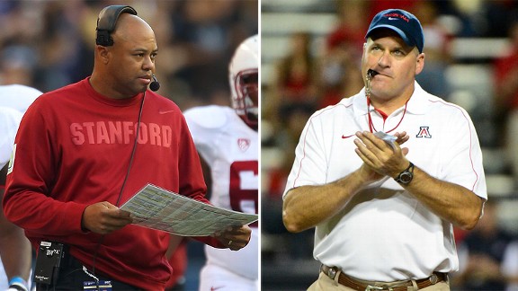 David Shaw and Rich Rodriguez