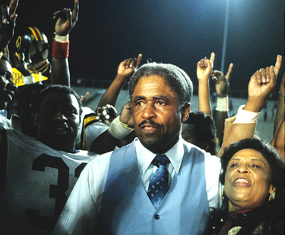 Eddie Robinson celebrating his 300th win in 1982