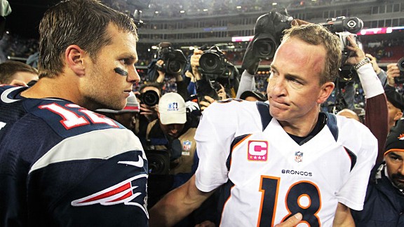 Tom Brady and Peyton Manning