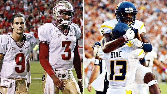 Florida State & West Virginia