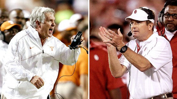 Mack Brown, Bob Stoops