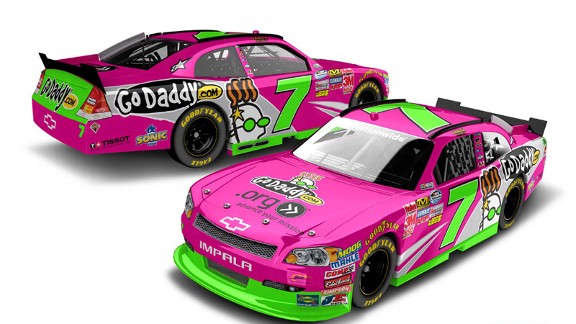 Danica pink car
