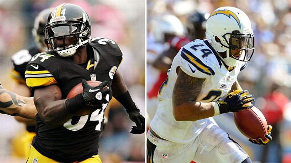 Rashad Mendenhall and Ryan Mathews