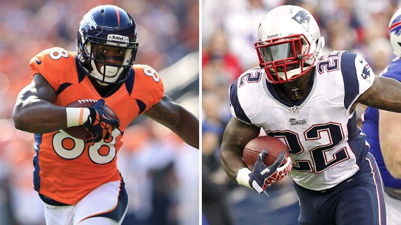 Demaryius Thomas, Stevan Ridley