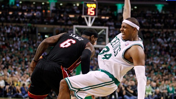 Paul Pierce, LeBron James