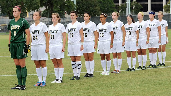 Navy Women's Socce