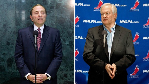 Gary Bettman and Donald Fehr