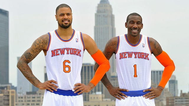 Tyson Chandler and Amar'e Stoudemire