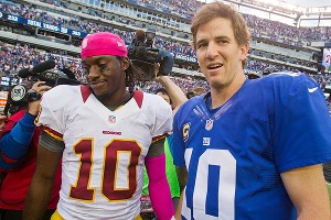 Robert Griffin III and Eli Manning