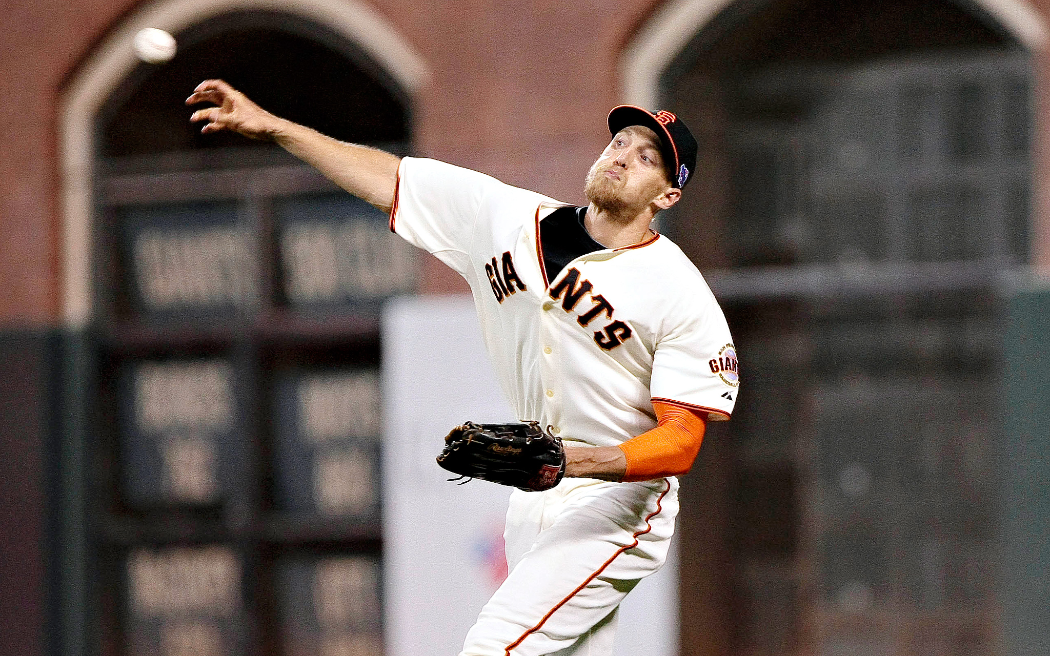 Best outfield arm Hunter Pence Best of the 2012 World Series Gallery