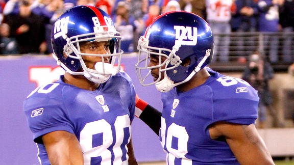 Victor Cruz and Hakeem Nicks