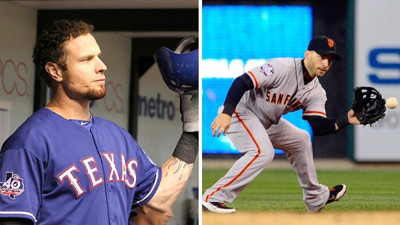 Josh Hamilton and Marco Scutaro