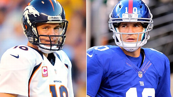 Peyton Manning and Eli Manning